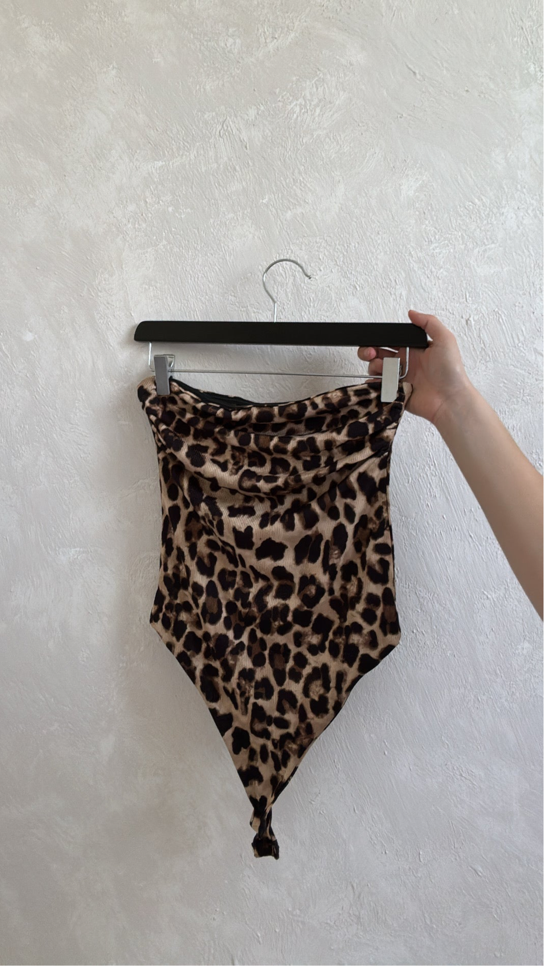Body bustier léopard