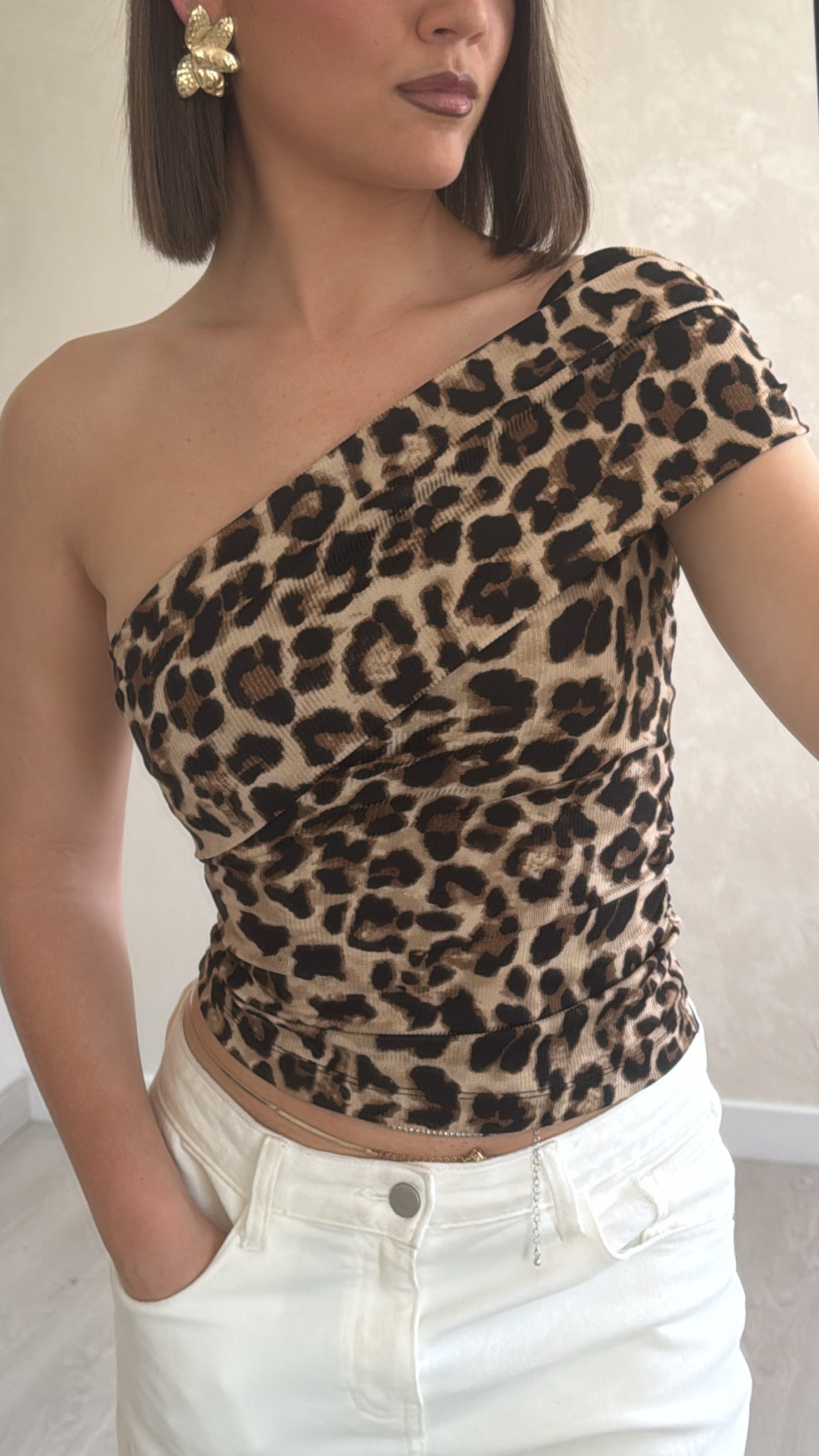 Top asymétrique léopard