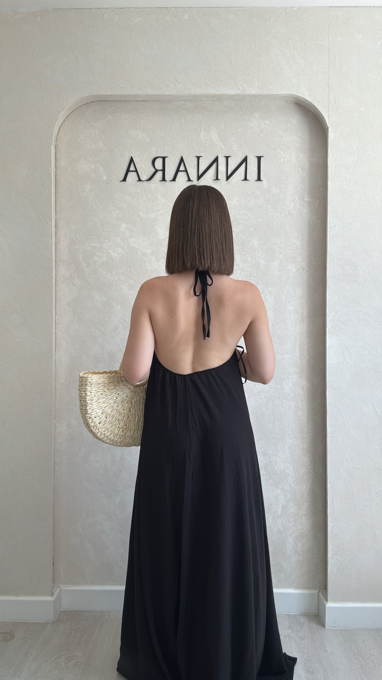 Robe noir bijou
