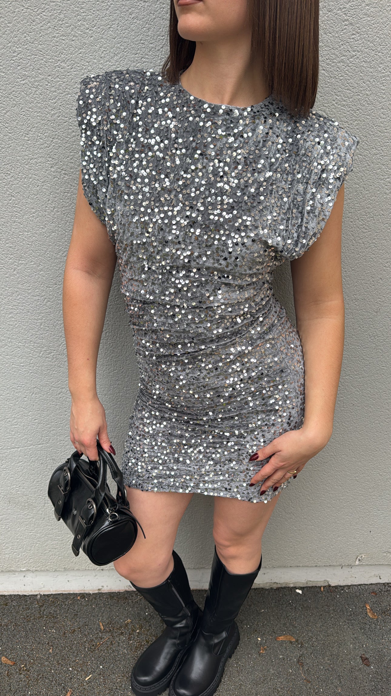 Robe pailletée