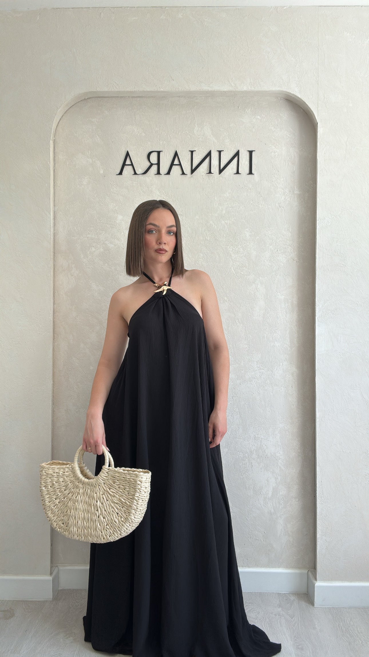 Robe noir bijou