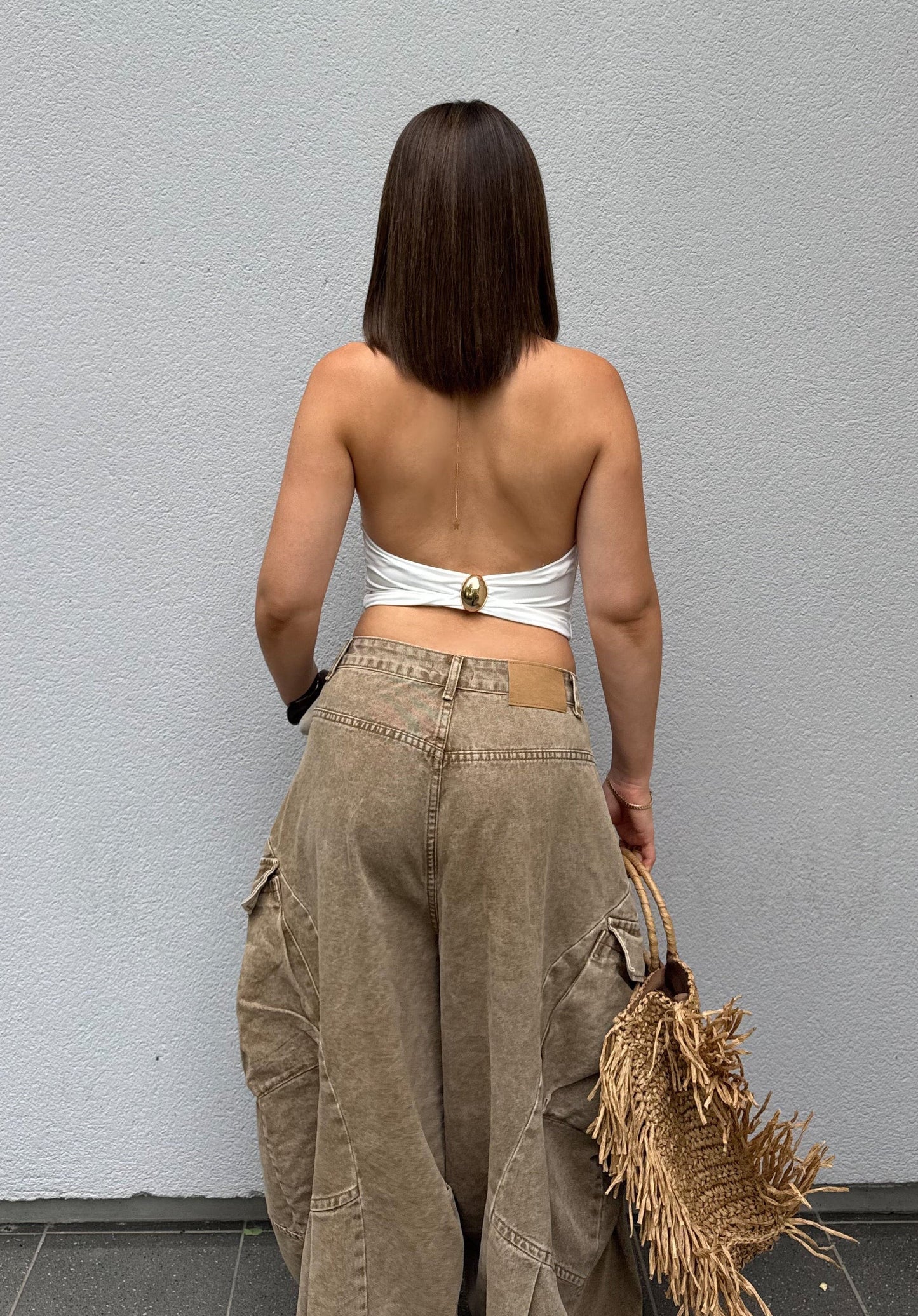 Dos nu Maria - Blanc