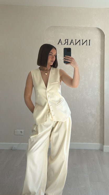 Ensemble gilet avec pantalon