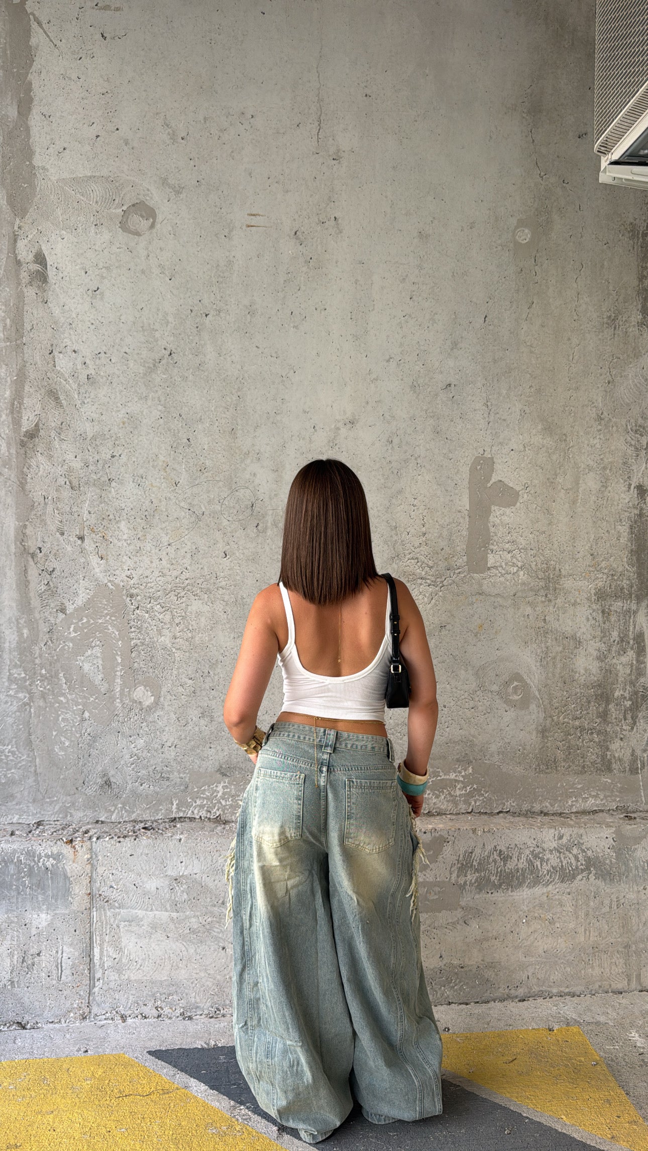 Top dos nus - Blanc