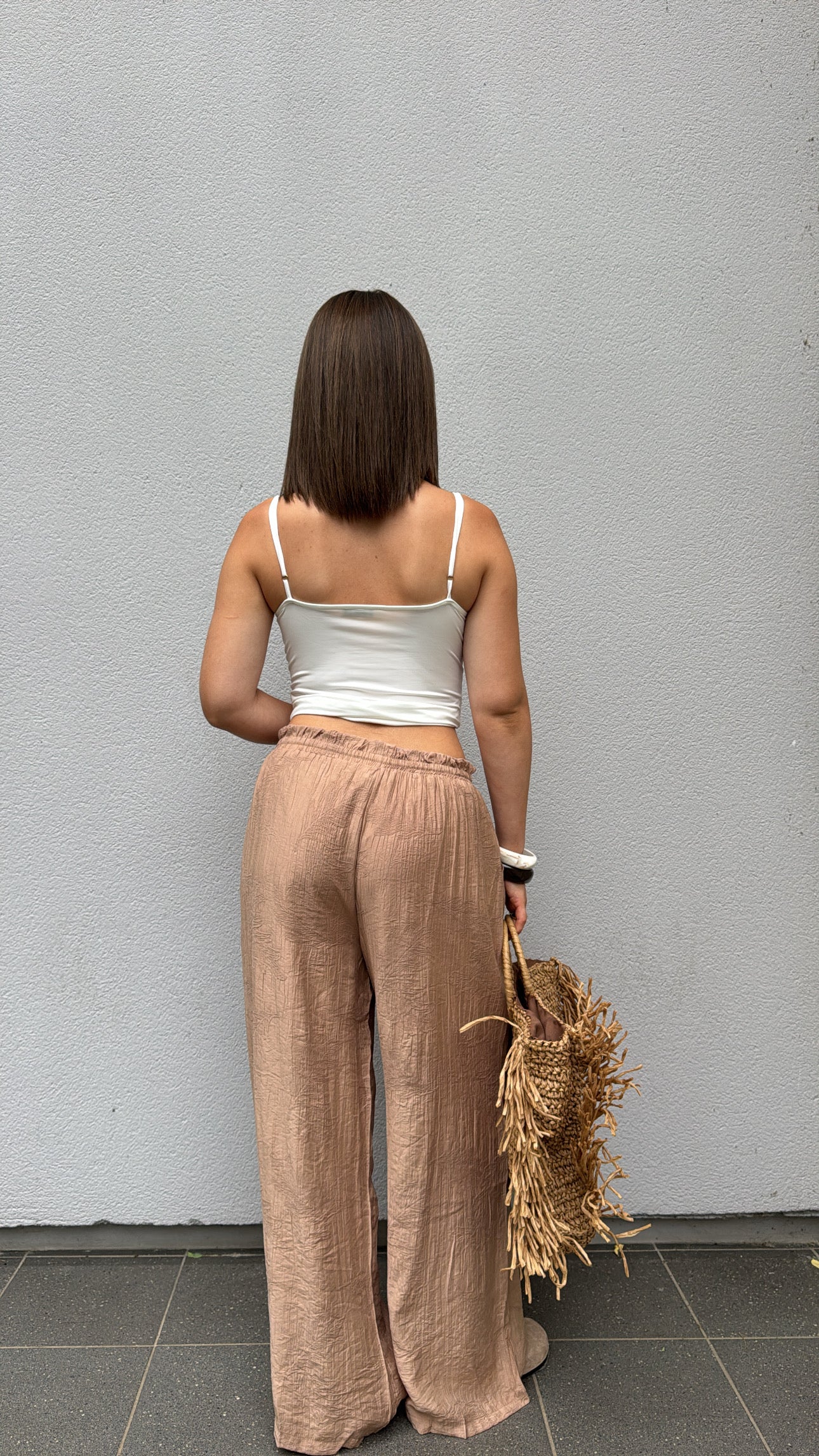 Pantalon fluide - Beige