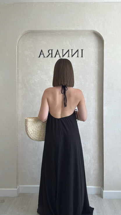 Robe noir bijou