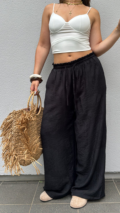 Pantalon fluide - Noir