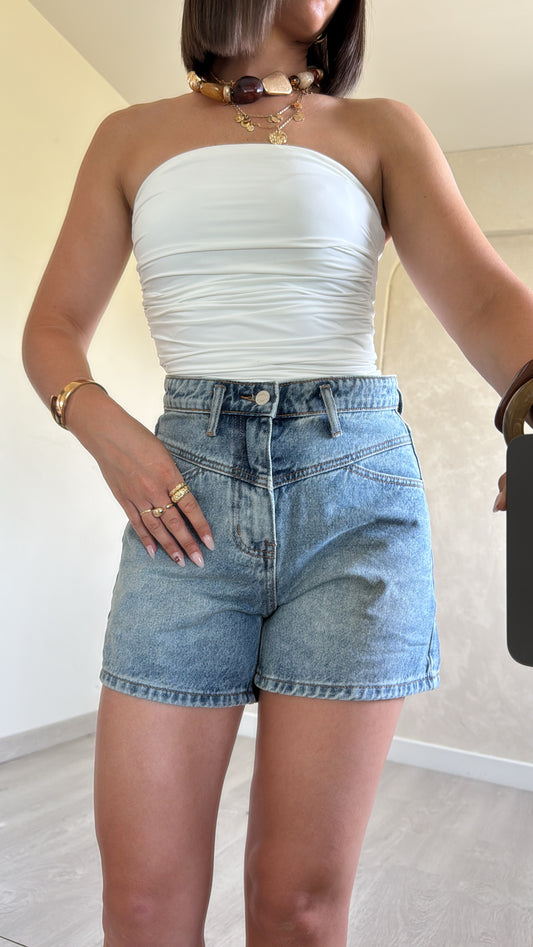 Short en jean