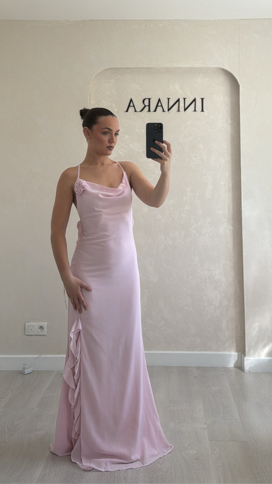 Robe rose pastel