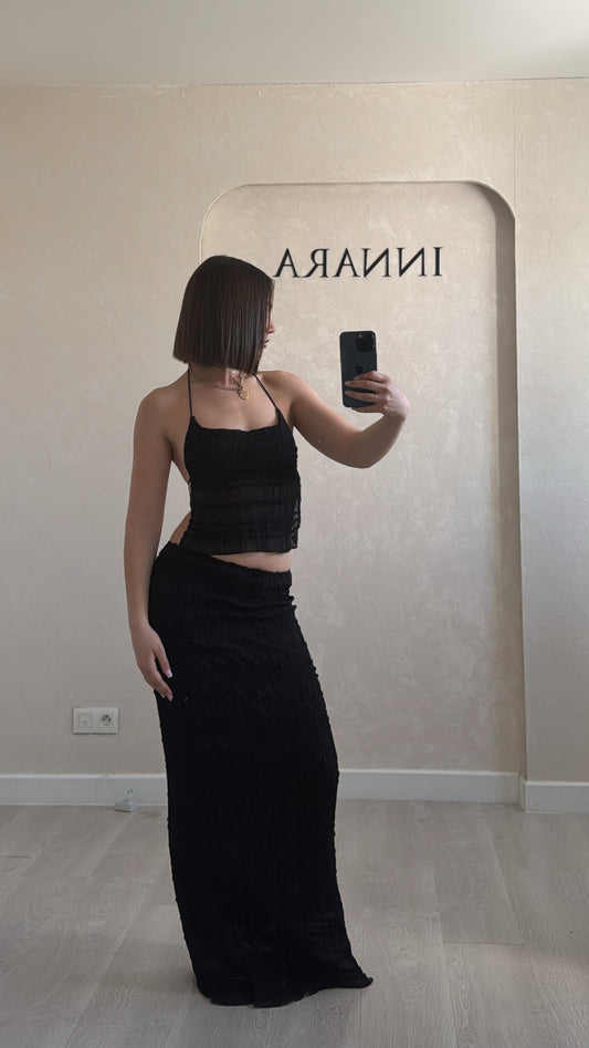 Ensemble mesh noir
