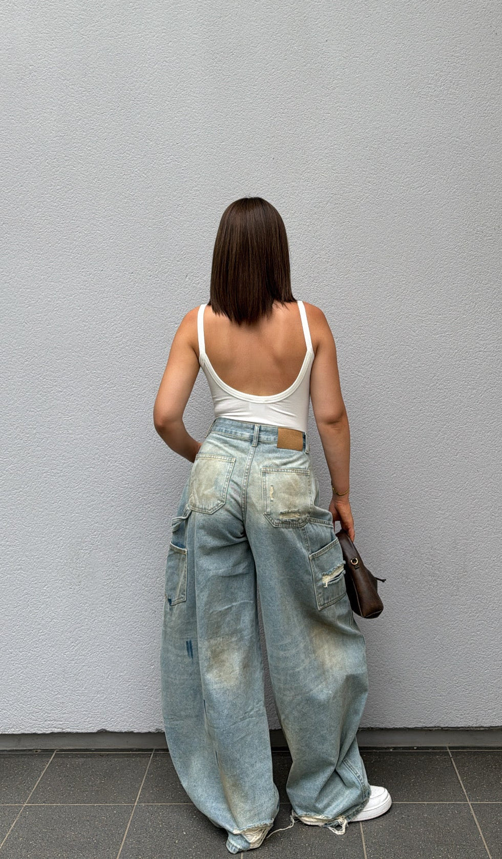 Body dos nus - Blanc