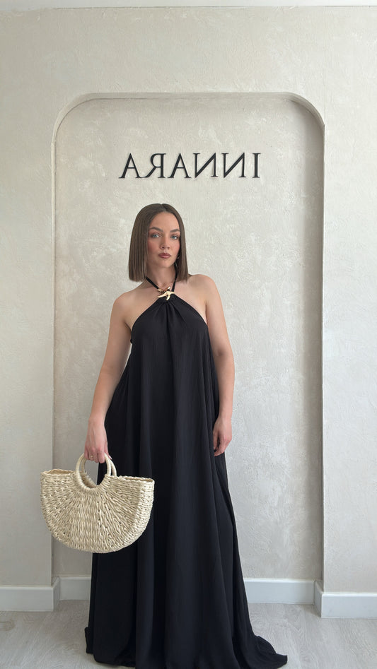 Robe noir bijou