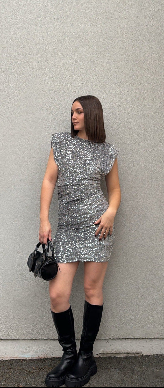 Robe pailletée