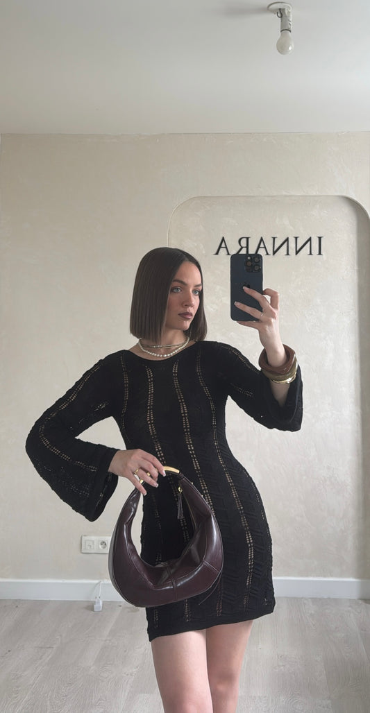 Robe crochet dos nu