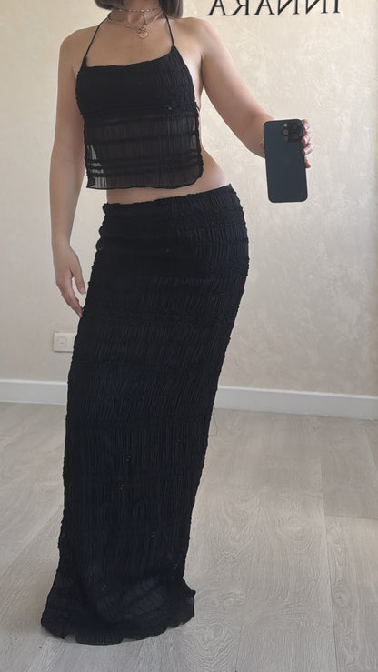 Ensemble mesh noir