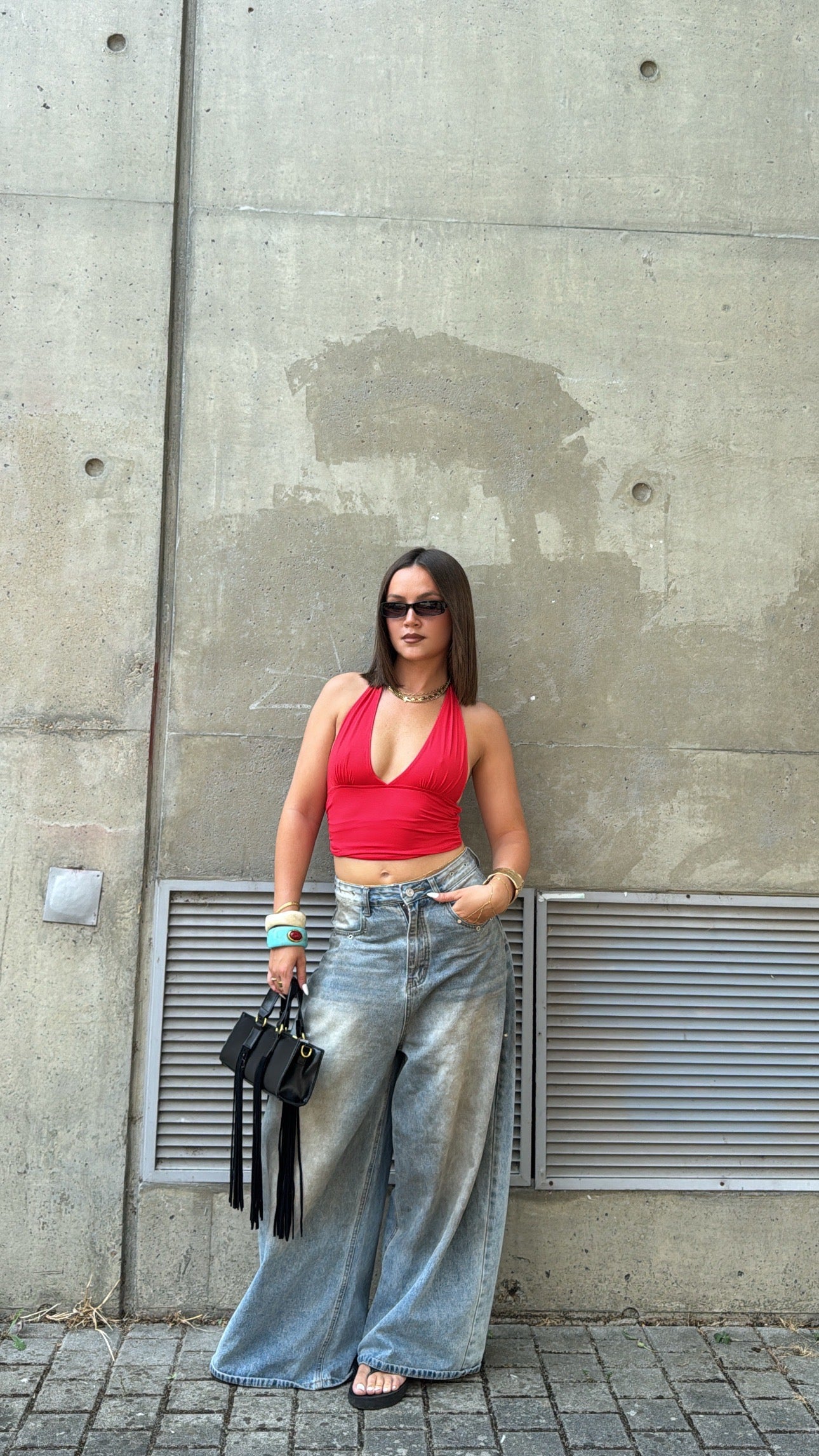 Top Zoé - Rouge