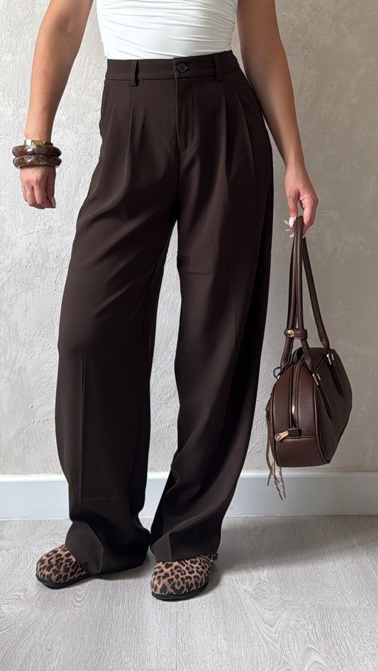 Pantalon chocolat