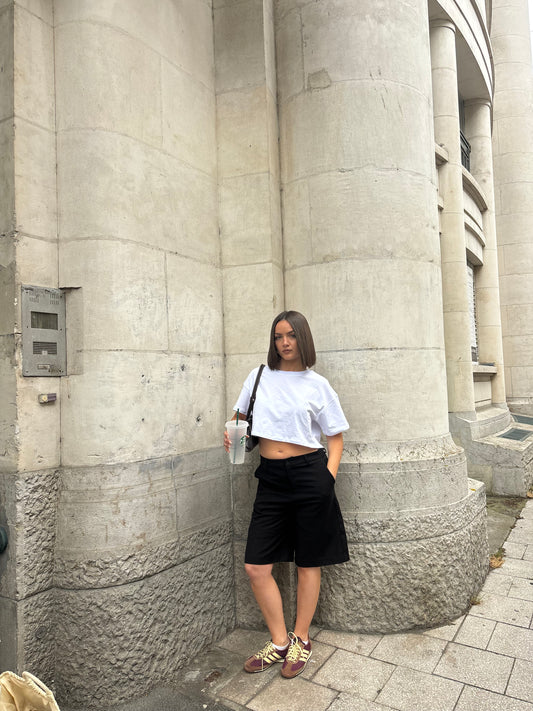 T-shirt Oversize-Blanc