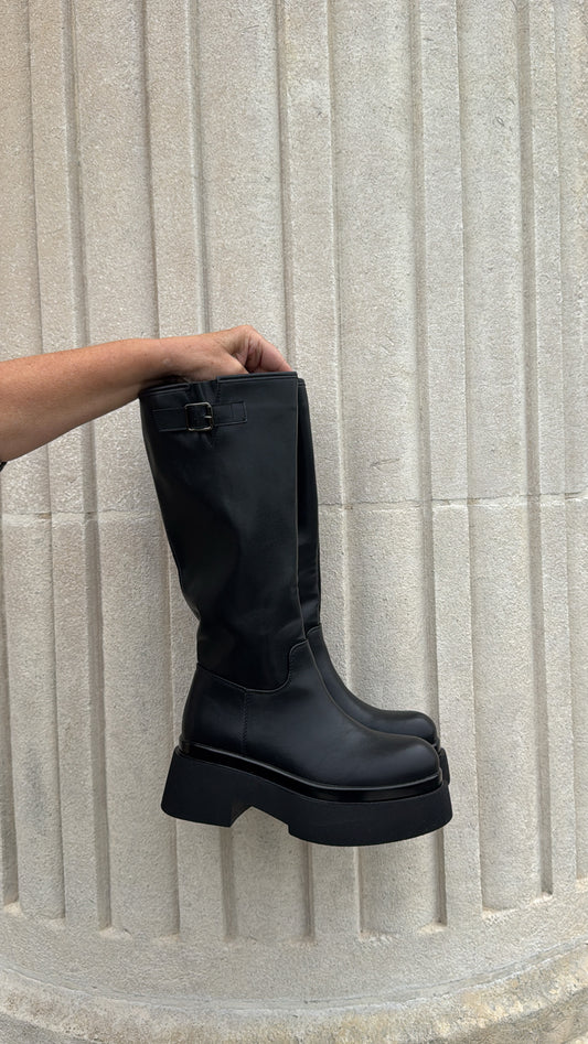 Bottes à plateforme - Noir